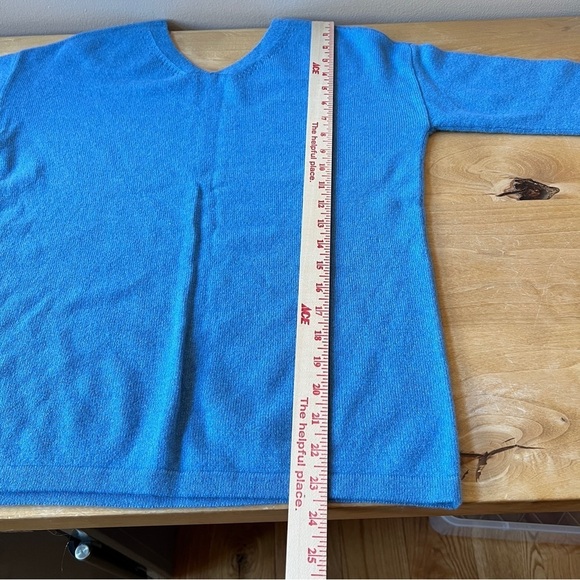 J MCLAUGHLIN ARYA CASHMERE SWEATER V NECK BACK QUIET LUXURY MODERN CHIC SPORT XS - Picture 9 of 12